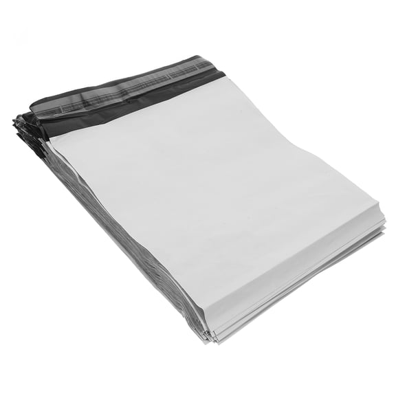 IMIKEYA White Thicken Shipping Bags, Eco-Friendly, Durable, Waterproof, Self-Sealing, 100Pcs