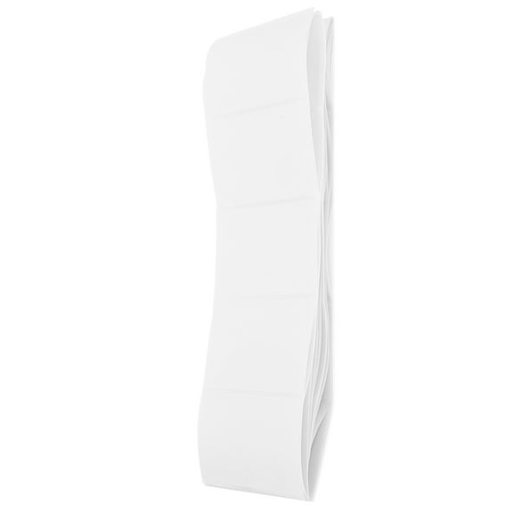 IMIKEYA 100Pcs White Self Adhesive Label Stickers for Mailing Shipping and Office Use with Rounded Corners