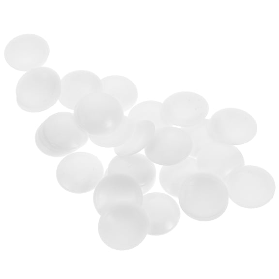 IMIKEYA 100Pcs Plastic Blank Buckles DIY Supply for Bag Making and Brooch Craft