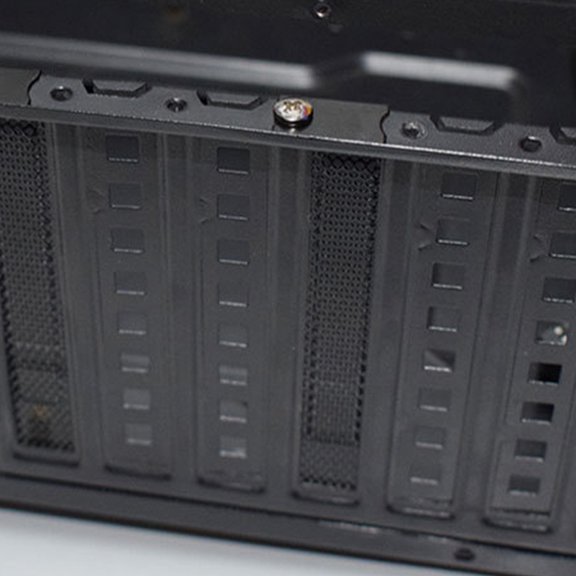 IMIKEYA 10Pcs Black Mesh Pci Slot Cover Computer Chassis Block Cooling Fan Dust Reduction for Pc Case