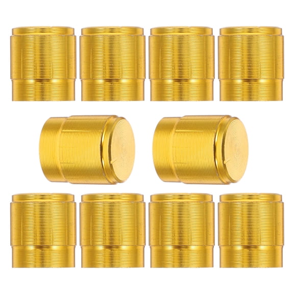IMIKEYA 10Pcs Volume Control Knobs For Audio Equipment In Modern Aluminium Alloy Design