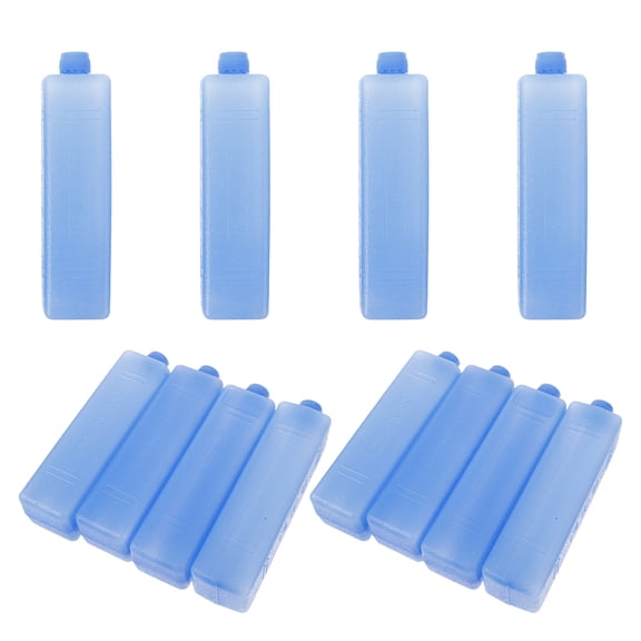 IMIKEYA 12Pcs Blue Ice Packs for Cooler Food Safe Reusable Ice Crystal Packs