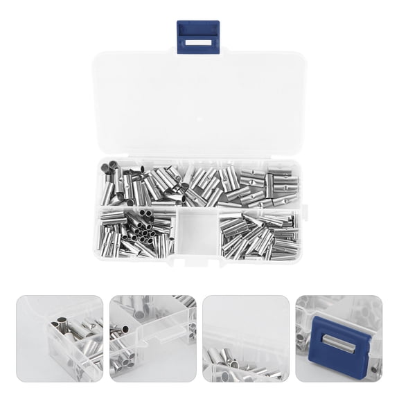 IMIKEYA 150Pcs Copper Connector Terminals with Plating for Electrical Conductivity and Craft Applications