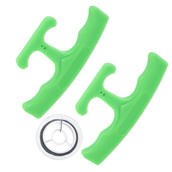 IMIKEYA 1Pair Car Panel Emblem Remover Tool Green Scratch Prevention for Automotive Modification