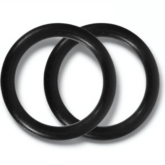 IMIKEYA 1Pair Exercise Rings Adjustable for Weight Training Pullups Pushups and Full Body Fitness