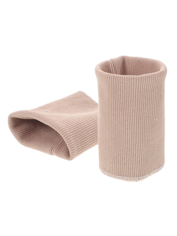 Durable Finished Knit Cuffs Light Brown for DIY Jacket and Sweatshirt 1Pair