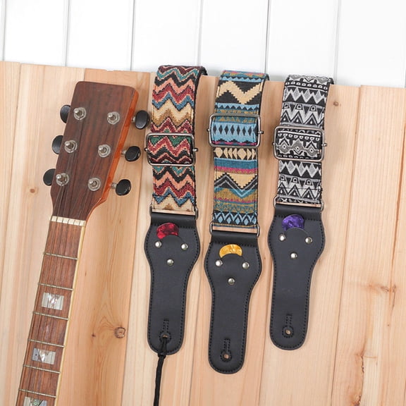 IMIKEYA 1Pc Creative Guitar Strap Portable Fashionable Guitar Accessory Assorted Colors
