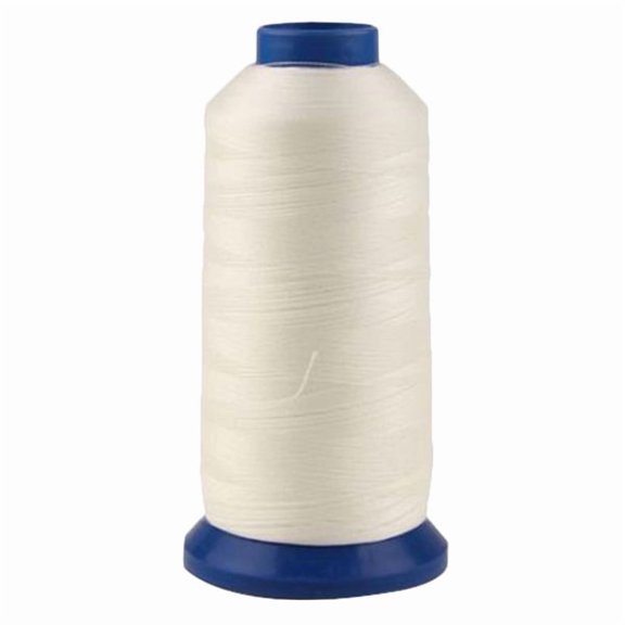 IMIKEYA White Luminous Sewing Thread Spool Glows 4 to 6 Hours for Crafts