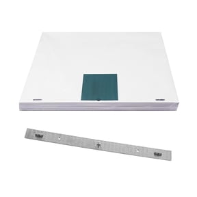 IMIKEYA Animator Starter Kit with Metal Peg Bar and 3-Hole Positioning Ruler for Animation Art Drawing