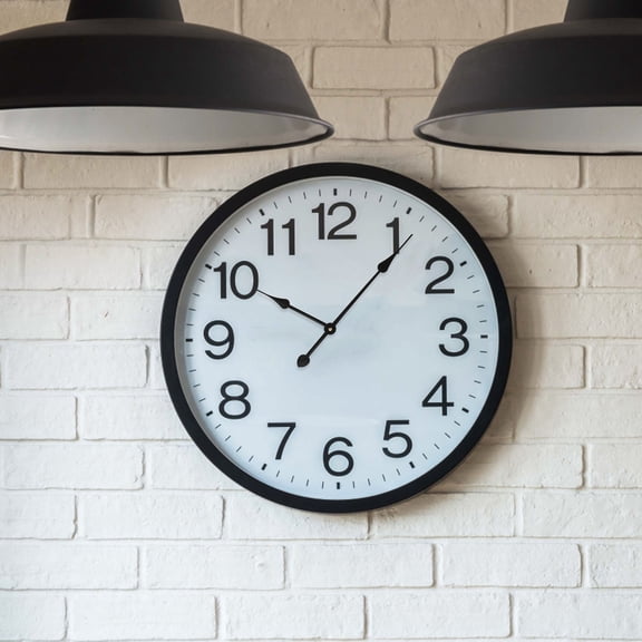 IMIKEYA 1Set Delicate Black Clock Hands Set Sturdy Plastic and Metal for Home and Office Clocks
