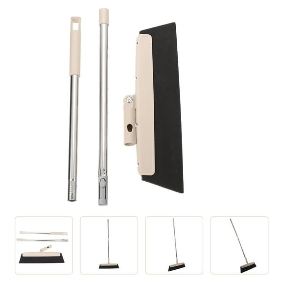IMIKEYA 1Set Household Floor Sweeper Wiper for Bathroom Khaki