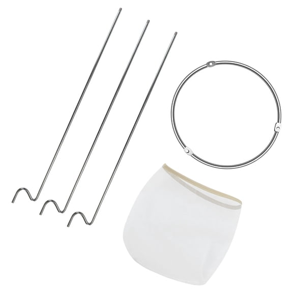 IMIKEYA 1Set Jam Straining Set with Reusable Mesh Filter Bag and Stand for Home Use