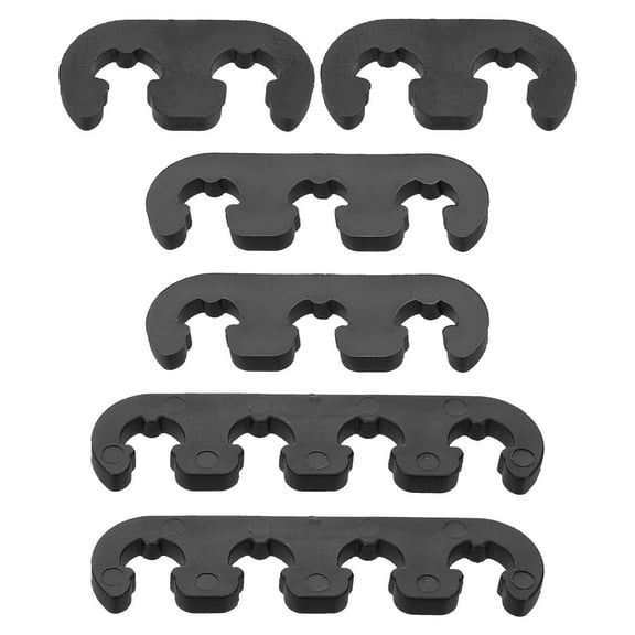 IMIKEYA 1Set Spark Plug Wire Holders Black Wear Resistant Car Wire Loom Clamp for Easy Installation
