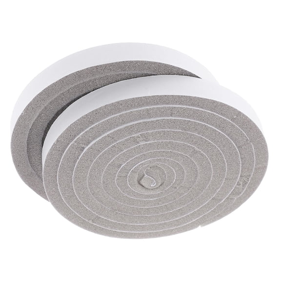 IMIKEYA 2 Rolls Soundproofing Resilient Tape White Sponge Waterproof for Glass Doors