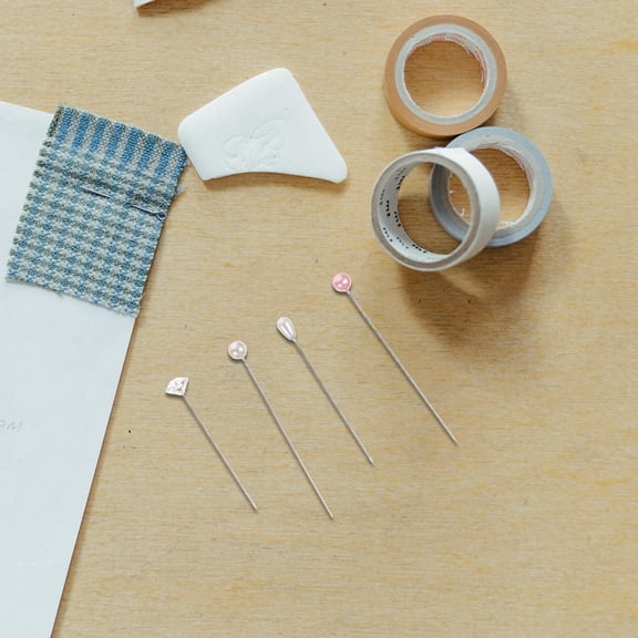 IMIKEYA 200Pcs Assorted Color Locating Pins for Sewing and Quilting Durable Plastic and Stainless Steel