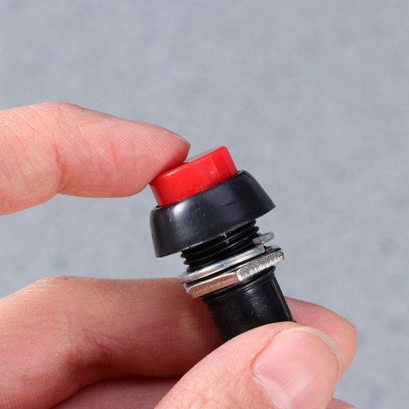 IMIKEYA 20Pcs Assorted Color Momentary Spst Push Button Switch for Electric Circuit Control