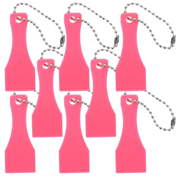 IMIKEYA Green Plastic Scratcher Tools, Multi-Use Sticker Label Remover, Lightweight, 20Pcs