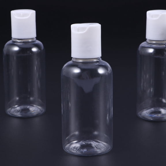 IMIKEYA 24pcs Travel Formula Dispenser Refillable Plastic Sample Bottles for
