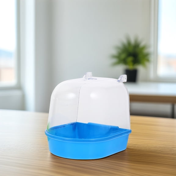 IMIKEYA 2Pack Bird Parrot Bathtub Skin Moisturizing Bath Tub Blue PVC
