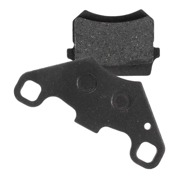 IMIKEYA 2Pcs Brake Pads Front Set Black Half Metal Motorcycle Vehicle Maintenance