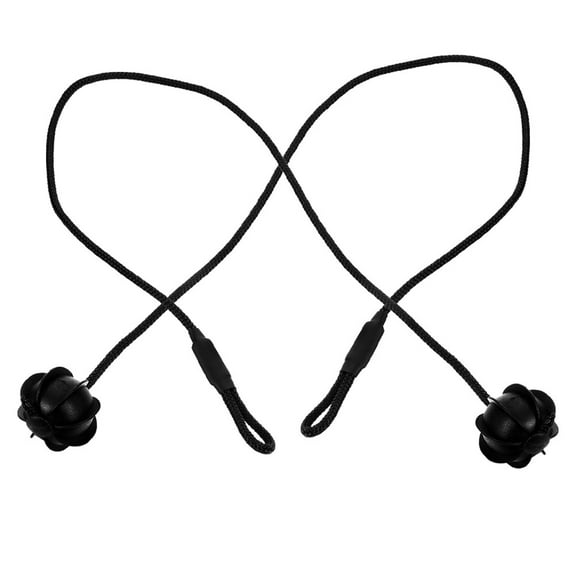 IMIKEYA 2Pcs Car Rear Lid Hanging String Black with Ball for Trunk Cover Convenience