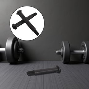 IMIKEYA 2Pcs Elliptical Machine Bolts Black High Strength Indoor Exercise Equipment Fasteners