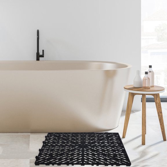 IMIKEYA 2Pcs Flexible Plastic Drainage Floor Tiles for Outdoor Spaces Including Shop Baths and Poolside