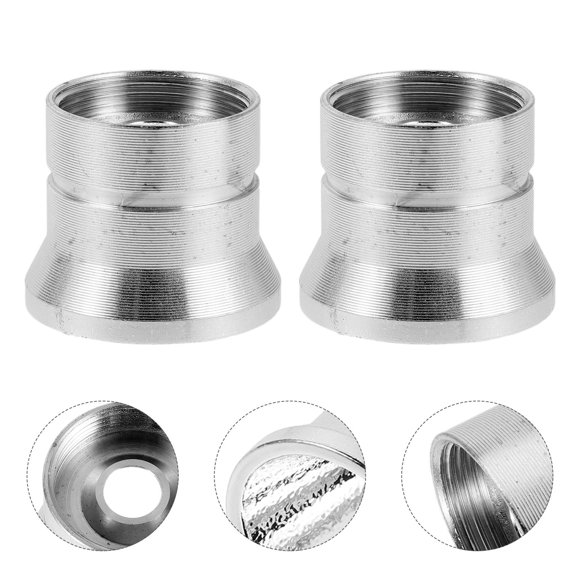 IMIKEYA 2Pcs Replacement Reflector Ring for Flashlight Spotlight with Enhanced Brightness and Durable Design