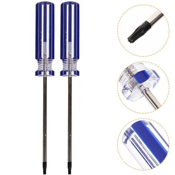IMIKEYA 2-Piece Compact Screwdriver Repair Tool Kit for 360 Devices, Stainless Steel and Plastic, Electronics Maintenance