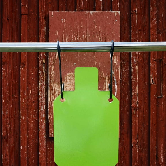 IMIKEYA 2Pcs Outdoor Target Hanger Hooks Stainless Steel Stand Accessory Black