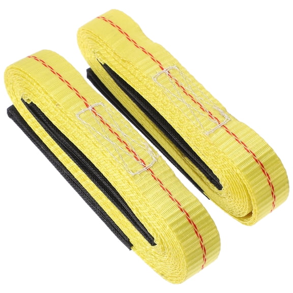 IMIKEYA 2Pcs Versatile Heavy Duty Web Sling Straps for Hoist and Appliance Moving with Polyester Material