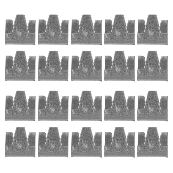 IMIKEYA 300Pcs Heavy Duty Plated Silver Metal Wire Pet Cage Clips with Optimized Clamping Angle for Faster Fence Installation