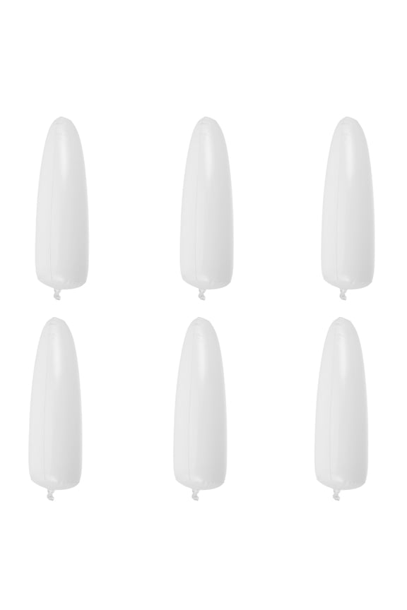 White PVC Inflatable Boot for Shoes, Reusable, 3 Pairs Shoe Expander Accessory