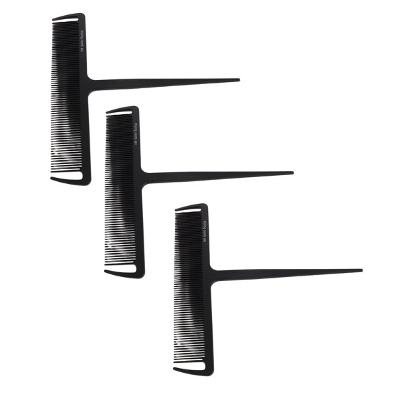 IMIKEYA 3Pcs Hair Highlight Applicator Comb for Accurate Strand Separation and Styling