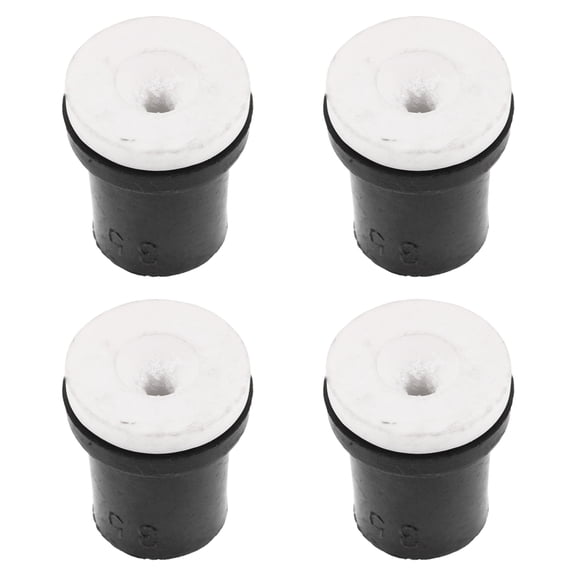 IMIKEYA 4-Piece Abrasive Blast Nozzle Tips Set with Ceramic Inserts for Consistent Airflow and Enhanced Wear Resistance