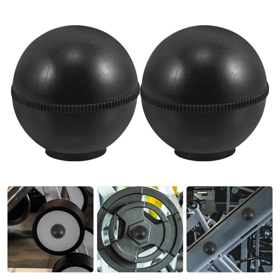 IMIKEYA 4-Pack Adjustable Fitness Equipment Knob Handles with Improved Grip, Replacement Parts