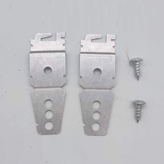 IMIKEYA 4Pcs Dishwasher Side Brackets Heavy Duty Metal Mounting Kit for Secure Countertop Installation