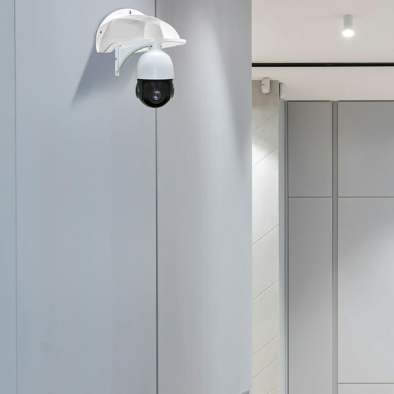 IMIKEYA 4-Pack Camera Covers ABS Weatherproof Rain for Enhanced Home Security