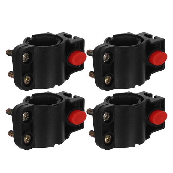 IMIKEYA 4Pcs Quick Install Bike Lock Holder Bracket Black Seat Post Mount for Bike Security Accessories