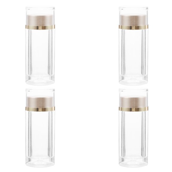 IMIKEYA 4Pcs Small Plastic Vials with Lids Leakproof Design for Liquid Medicine and Sample Dispensing