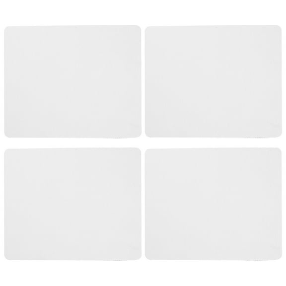 IMIKEYA 4Pcs Sublimation Mouse Pad Blanks Rubber Mouse Mats for DIY Heat Transfer Printing