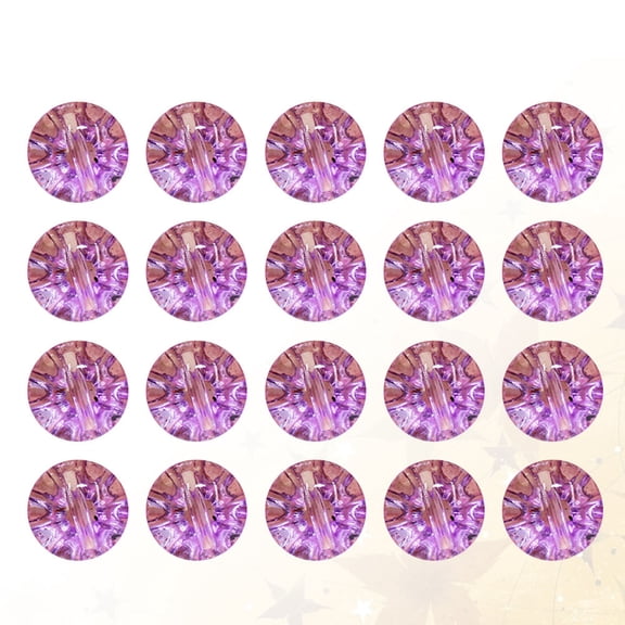 IMIKEYA 50pcs Violet Resin Button Decoration Adorable Sewing Buttons for Baby Clothing