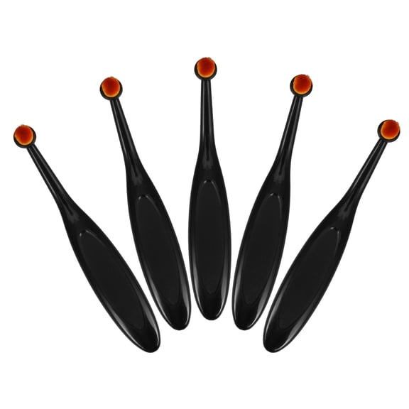 IMIKEYA 5Pcs Card Making Ink Blending Brush Set with Soft Pbt Bristles for Smooth Color Transitions