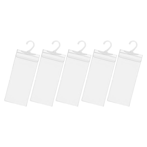 IMIKEYA 5Pcs Holder for Disabled with Transparent Bag and Secure Hook for Auto Rearview Mirror