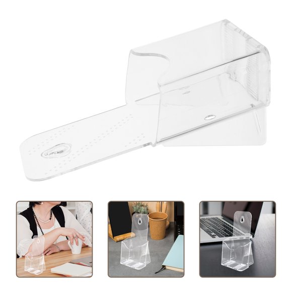 IMIKEYA 6Pcs Acrylic Display Stand Transparent For Desk Organization In Office Environment