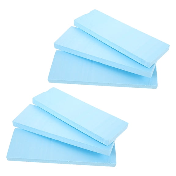 IMIKEYA 6Pcs Sky Blue Rigid Foam Board for DIY Crafts and Scene Models with Portable Lightweight Design