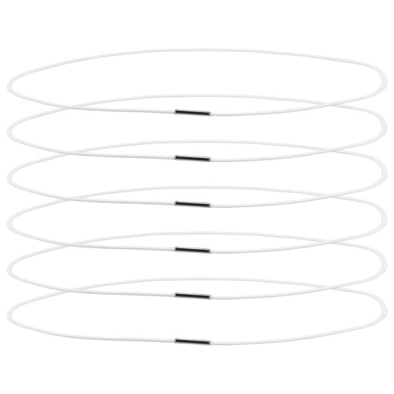 IMIKEYA 6Pcs Trash Bag Fixing Rings Elastic Bands Garbage Accessories For Household