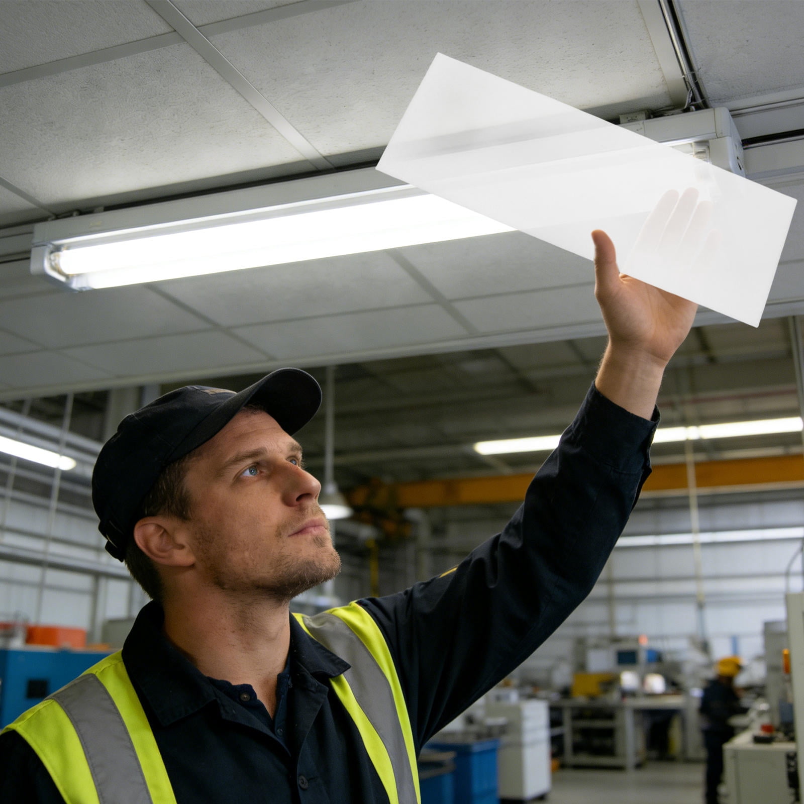 IMIKEYA Acrylic Ceiling Light Diffuser Cover for LED Panel Fixtures ...