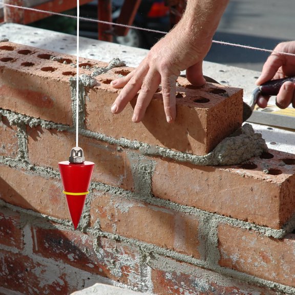 IMIKEYA Blue Plumb Bob Measuring Tool for Vertical Construction Alignment and Building Structure Checking