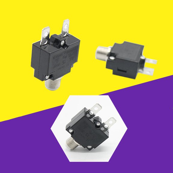 IMIKEYA Boat Circuit Breaker 50V Black High Current Reset Fuse for Vehicle Electrical Control